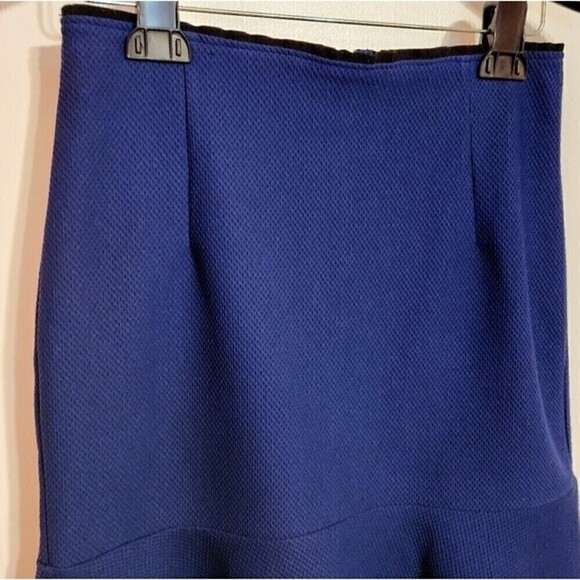 Bisou Bisou Blue Flare Mini Skirt Y2K Small - Picture 2 of 12
